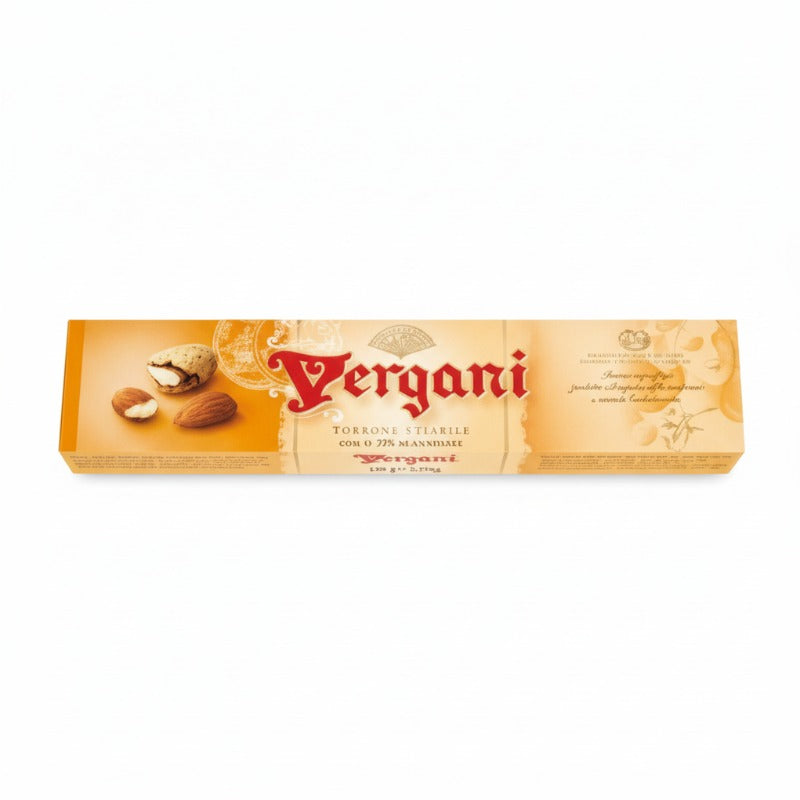 VERGANI - CRUNCHY ALMOND NOUGAT BAR 150G