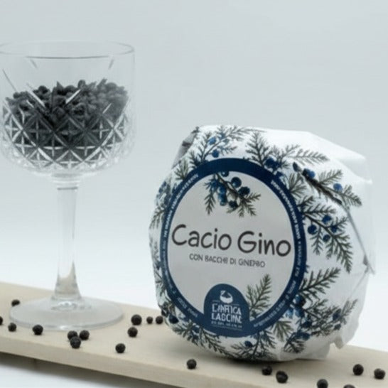 L'Antica Cascina - Mini Gino Cheese mixed milk with Juniper 380g