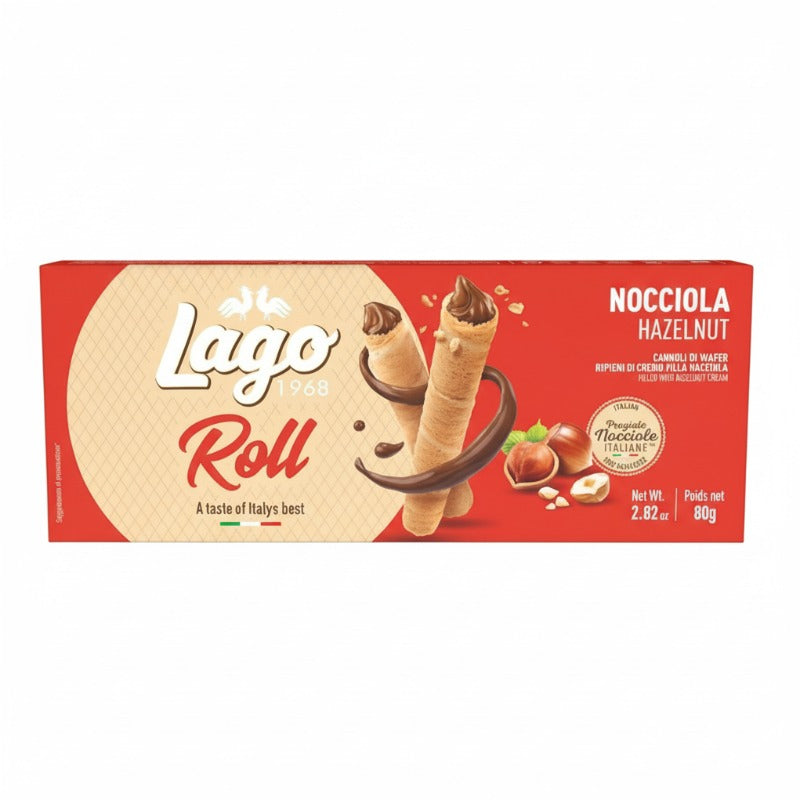 GASTONE LAGO - ROLL BREAK HAZELNUT 80G