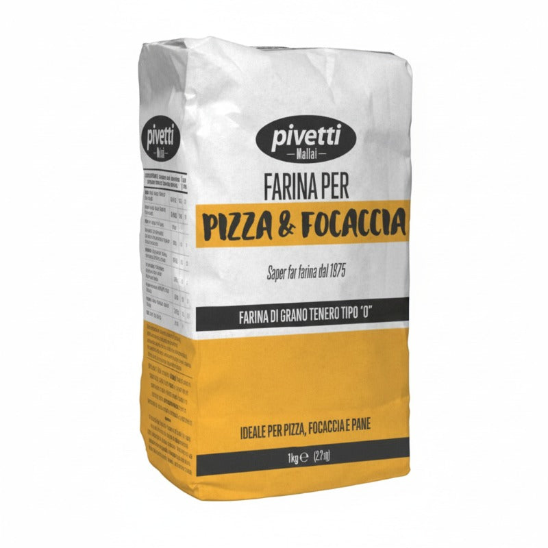 Molini Pivetti Pizza & Focaccia Flour 1kg