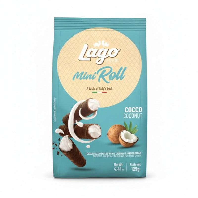 GASTONE LAGO - MINI ROLL COCONUT 125G