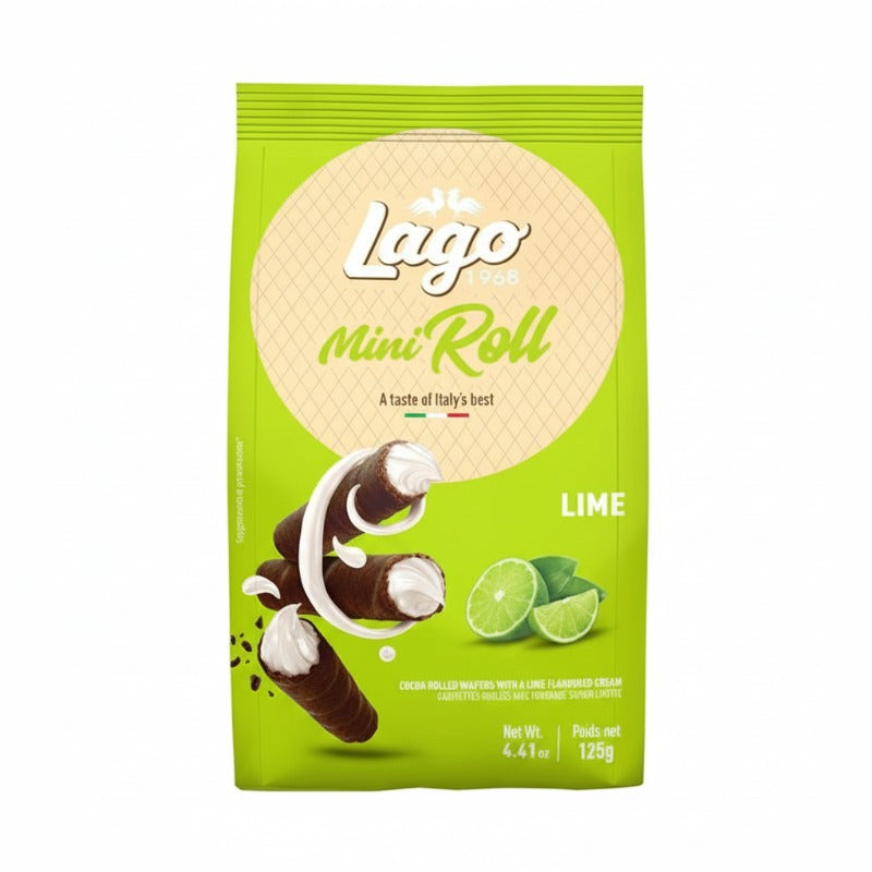 GASTONE LAGO - MINI ROLL LIME 125G