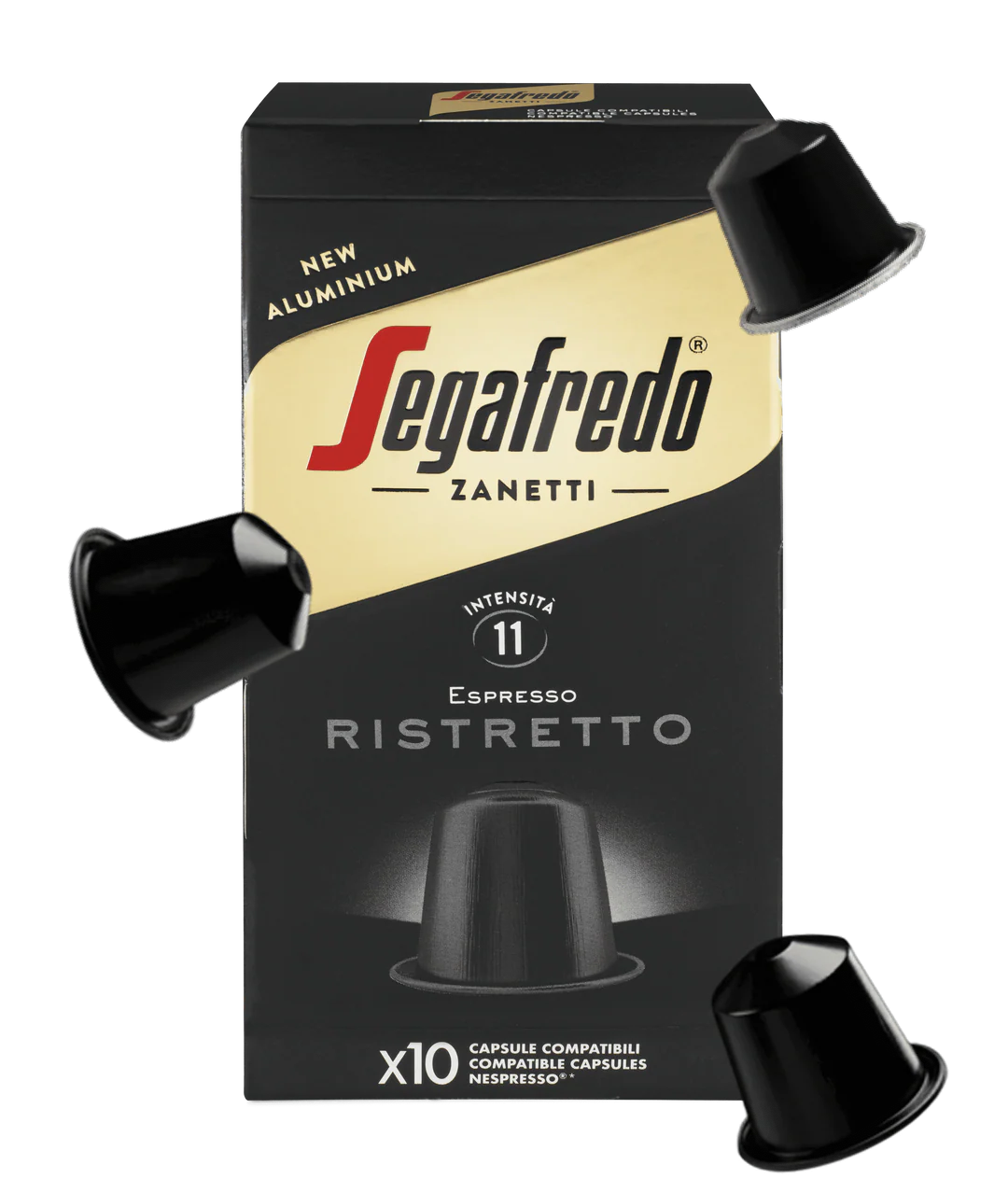 Segafredo Ristretto Nespresso Compatible Capsules - 10 Pack
