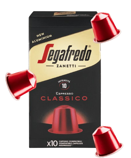 Segafredo Classico Nespresso Compatible Capsules - 10 Pack